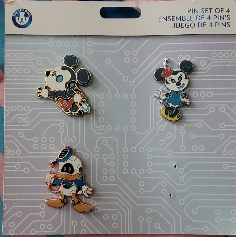 Disney Robot Character Pins